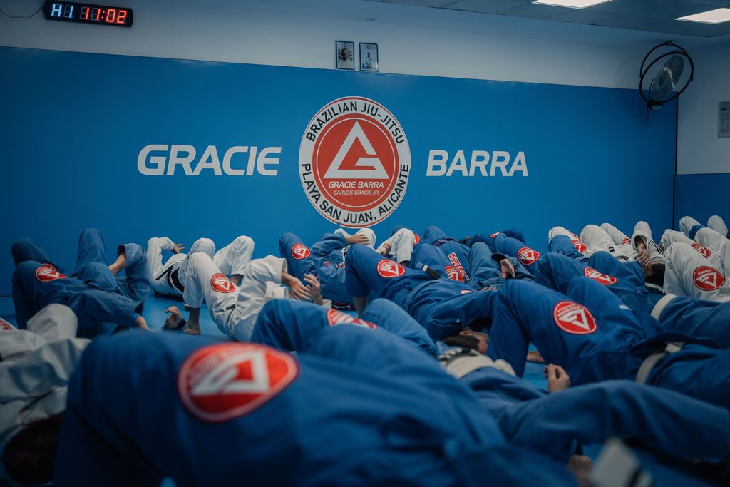 Class bowing out at the end of a session